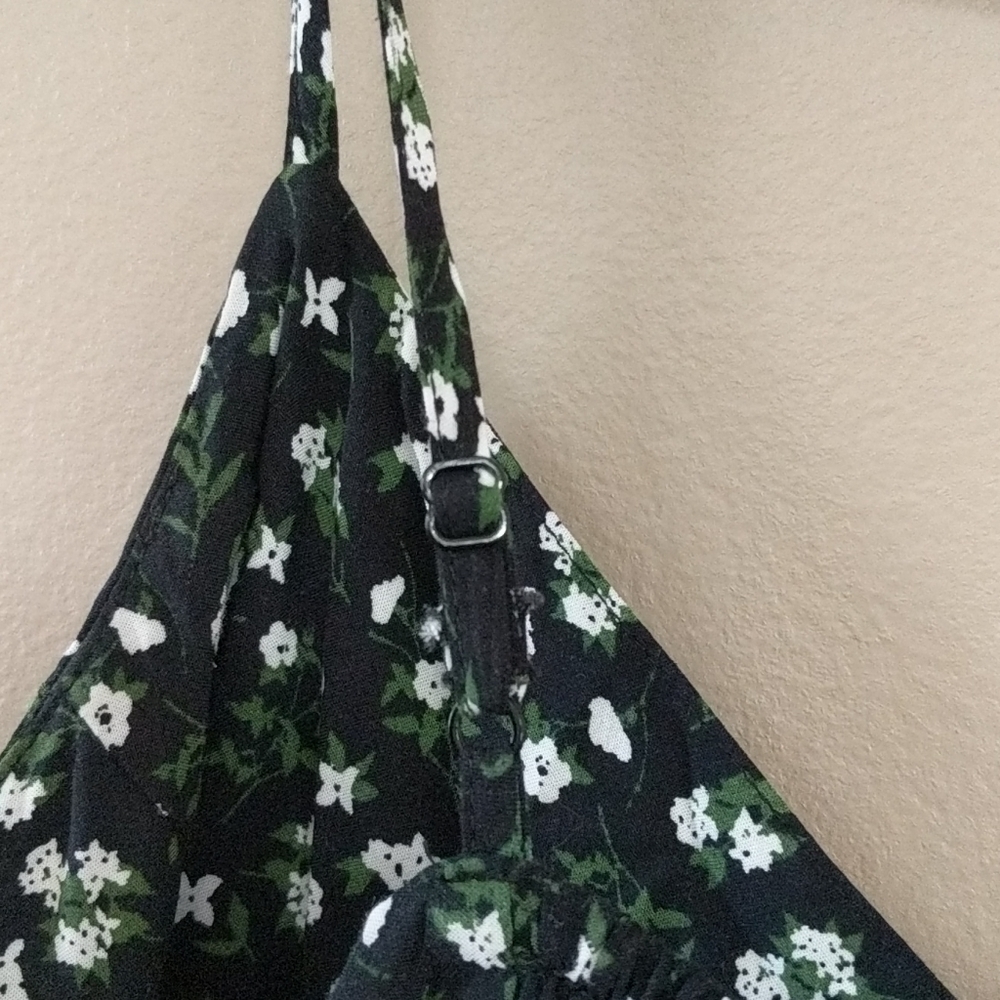 Old Navy Spaghetti Strap Women's Floral Mini Dress - Picture 12 of 12